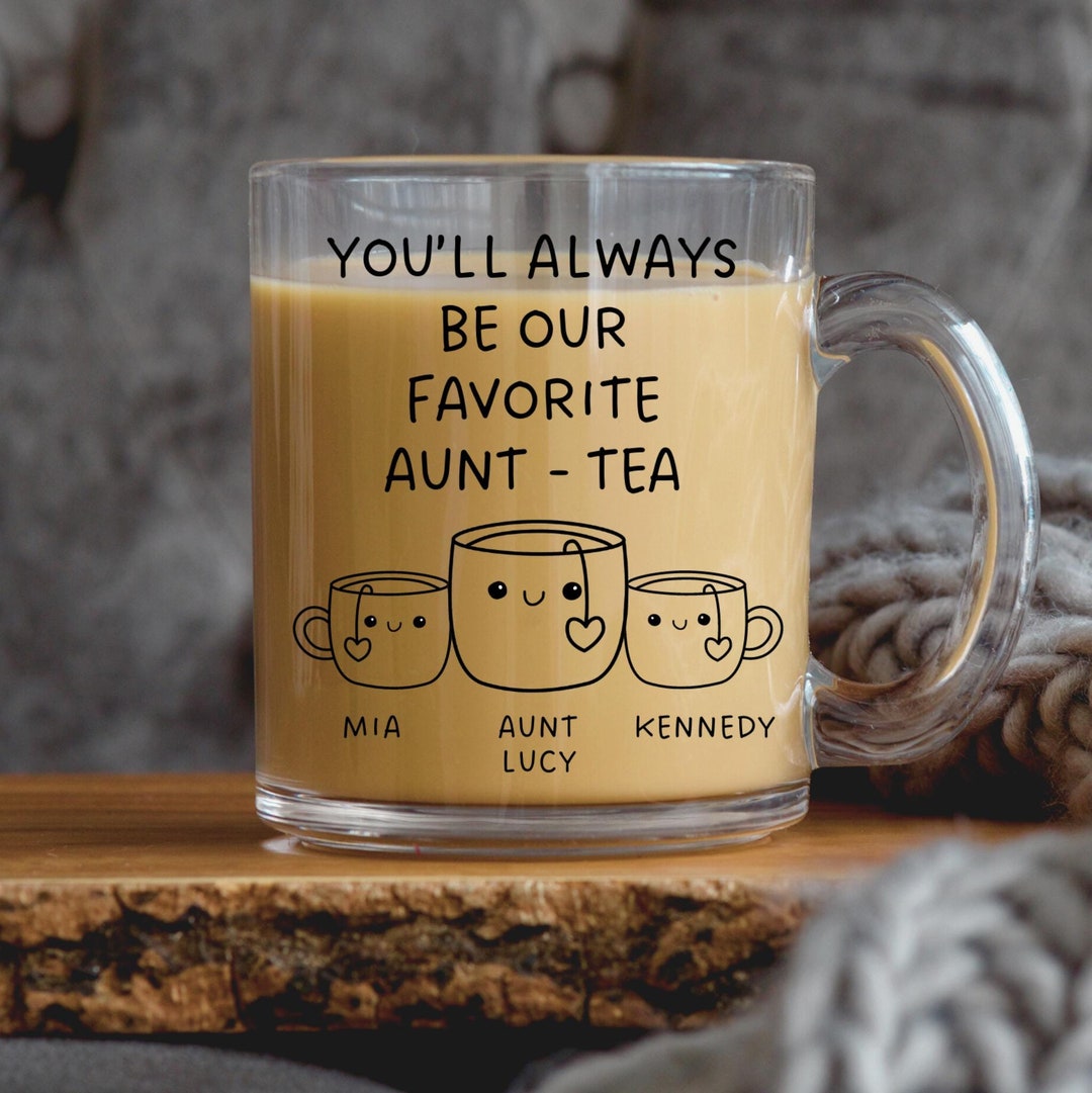 Our Favorite Aunty Personalized Gift, Custom