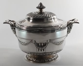 Christofle-Gallia. Azucarero estilo Imperio