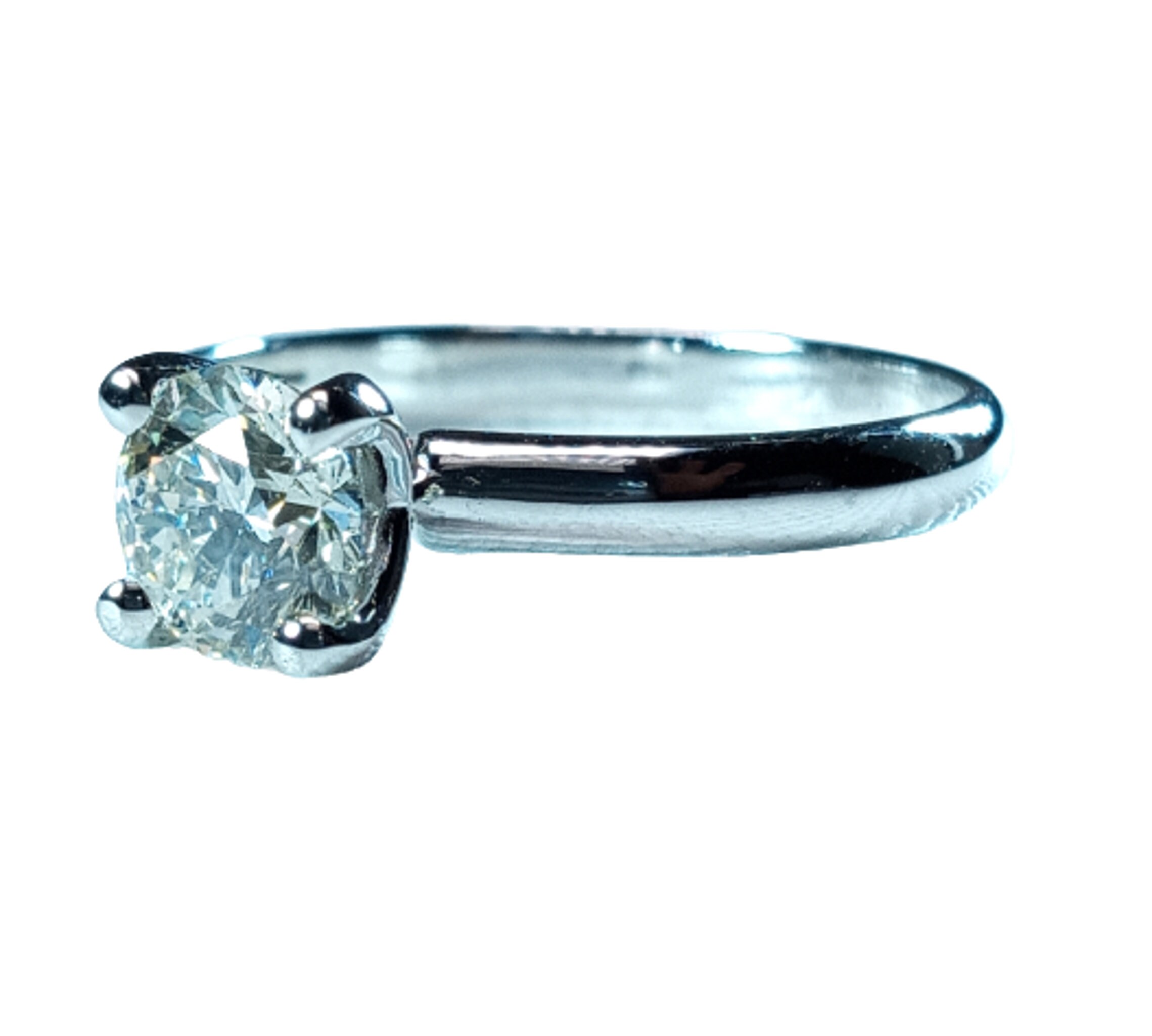 I D C 14K Diamond Solitaire 0.80 ct