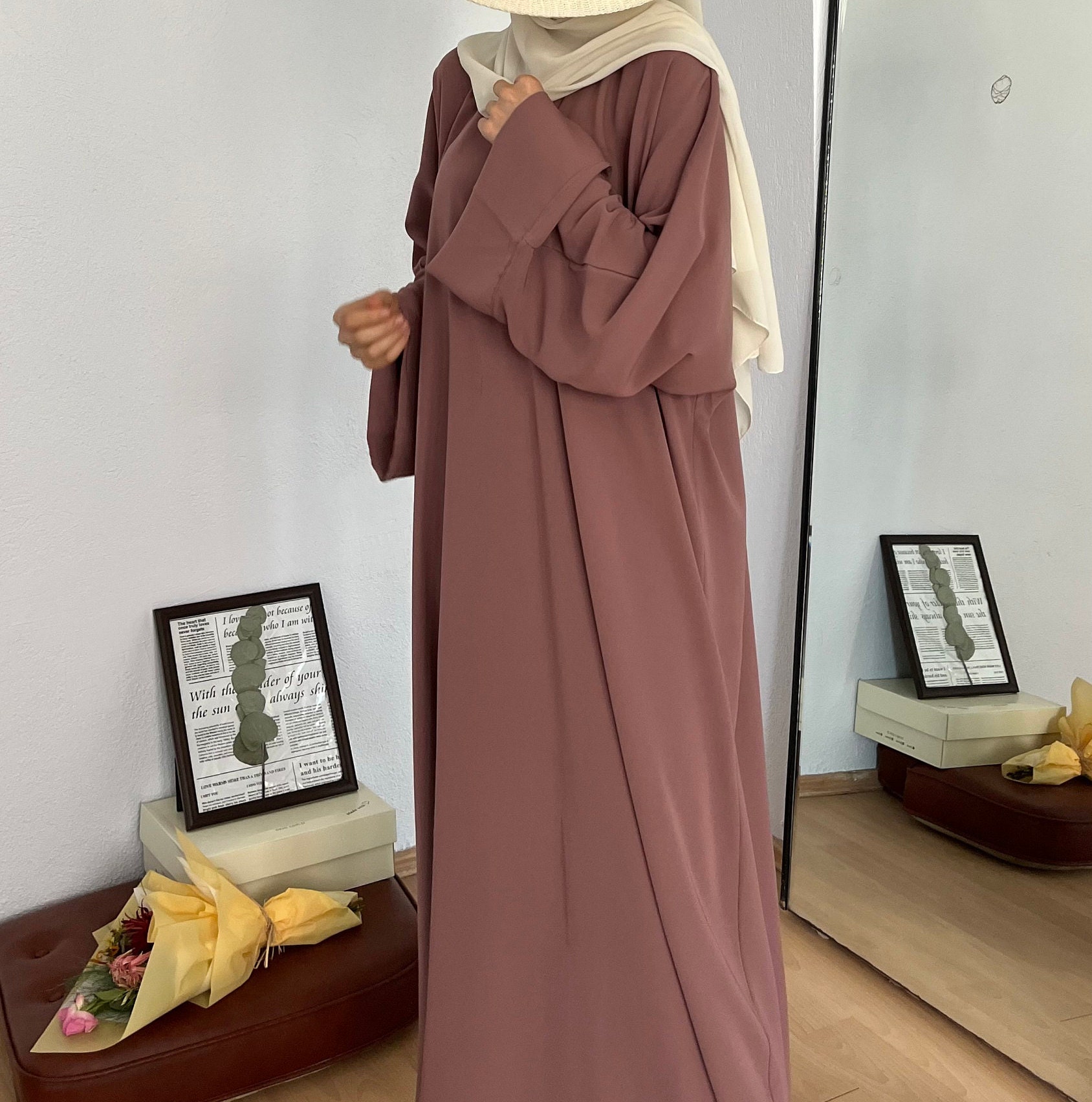 Simple Abaya Etsy Australia