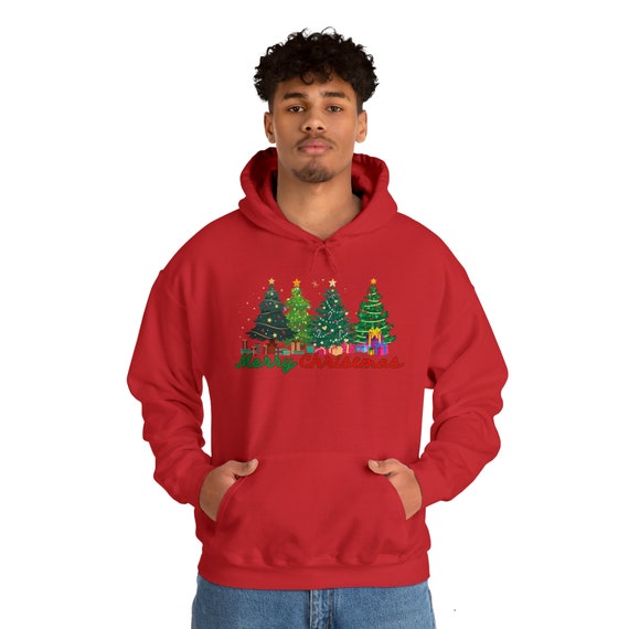 Elf Family Hoodie Elf Squad Hoodie Red Matching Christmas Sweater for Women Christmas Family Shirt Etsy