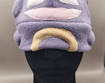 Koffing Inspired Fleece Hat