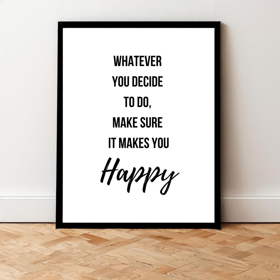 Motivational Wall Decor Printable Wall Art Quote Posters Etsy