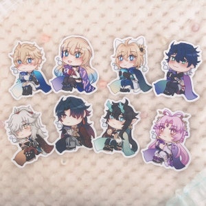 Honkai Star Rail Comfi Blankie Stickers