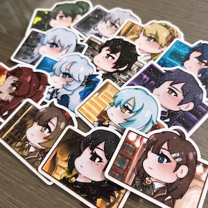 Library of Ruina Glitter Stickers