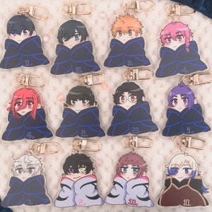 Blue Lock Sleepy Blankie Acrylic Charms