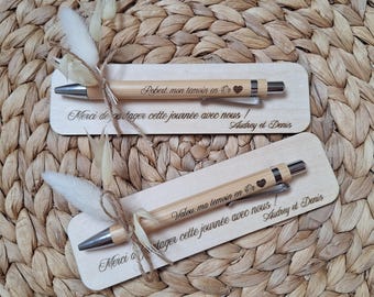 Demande de temoin - Stylo personnalisé