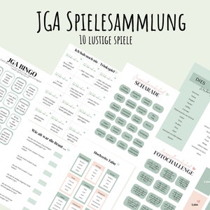 JGA games, JGA games bundle digital, hen party games, jga game to print, funny Jga game template, PDF A4