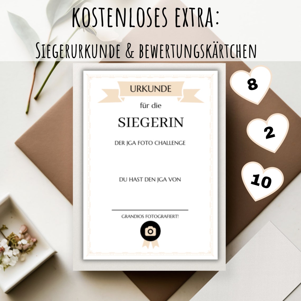 JGA Fotoaufgaben, Fotochallenge JGA, Junggesellinnenabschied Spiele
