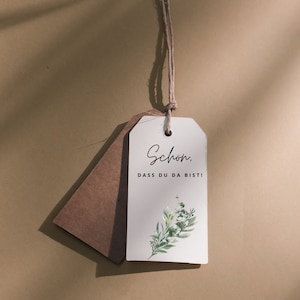 Regalo per gli invitati al matrimonio, ciondolo È bello che tu sia lì, ciondolo per il matrimonio, regalo per gli invitati al matrimonio, fiori, ciondolo, etichetta regalo