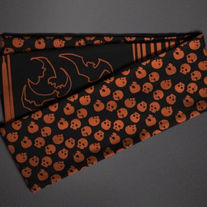Hanhaba obi autumn 2023 ‘skulls’ / kimono / yukata