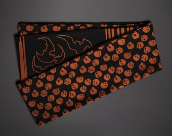 Hanhaba obi autumn 2023 ‘skulls’ / kimono / yukata