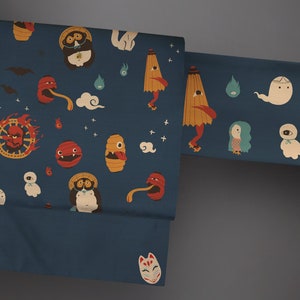 Nagoya obi ‘yokai’ / kimono