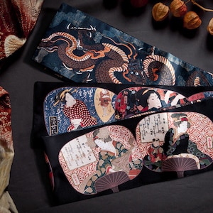 Hanhaba obi ‘classic bijinga’ / kimono / yukata