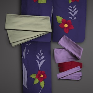 Yukata set anime / kimono / cosplay / plus size