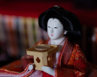 ヴィンテージの大きな日本の雛人形セット / ひな人形 - Etsy 日本