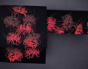Nagoya obi ‘higanbana’ / kimono