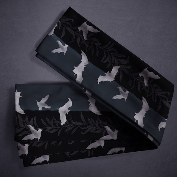 Datejime ‘bats’ / kimono / yukata