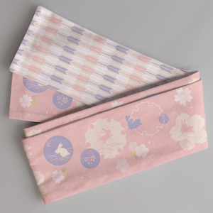 Hanhaba obi 2023 collection ‘moon purple’ / kimono / yukata