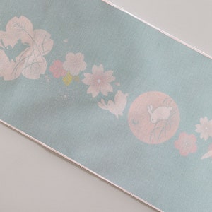 Coton haneri collection 2023 ‘moon teal’ / col kimono / yukata