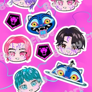 Sticker sheet- saja