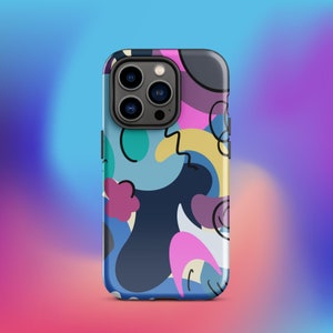 Abstract Phone Case for iPhone®| Impact Resistant