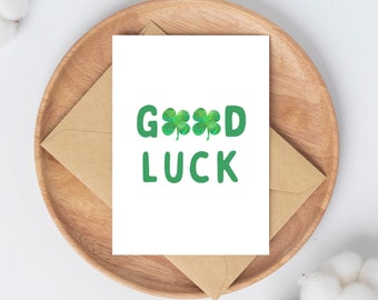 Good Luck Card
