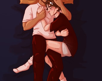Sleepy Jayvik Print - A4/A5/A6