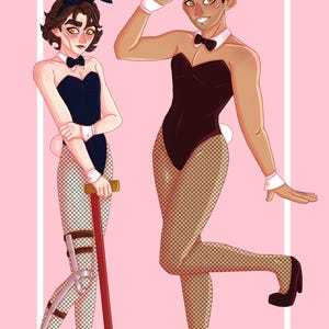 Bunny Boys of Progress Print - A4/A5/A6