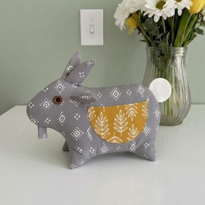 Goat Oven Mitt Sewing Pattern PDF | Vincent van Goat Oven Mitt | Farmhouse Kitchen | Vintage inspired