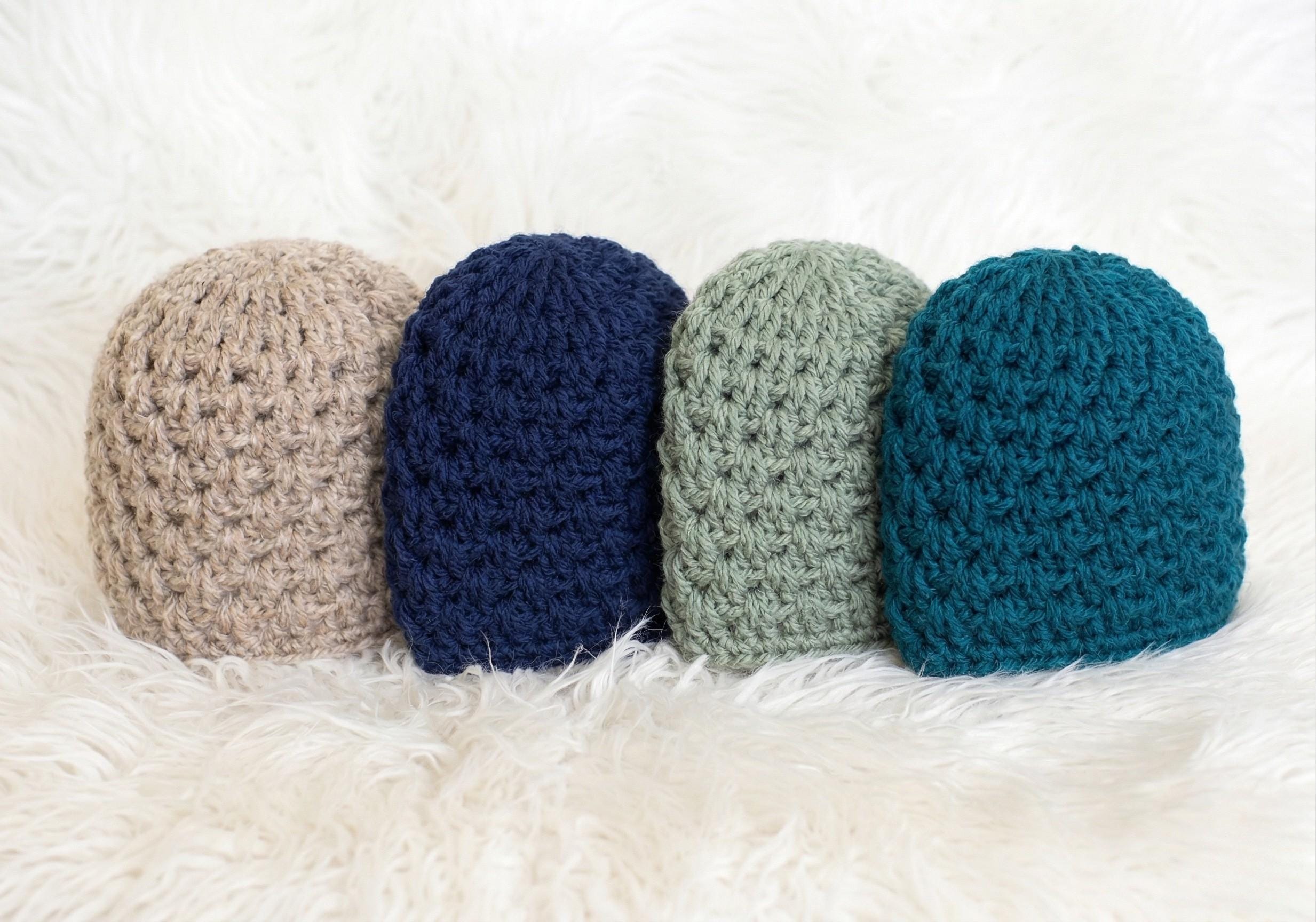 Baby Hat Pattern | Easy Crochet Pattern | Soft Newborn Beanie | Quick ...