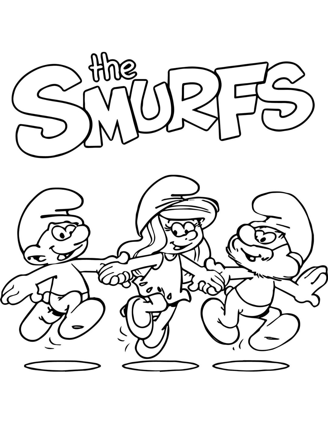 55 Pieces of Smurfs Coloring Pages / Coloring Pages for Children ...