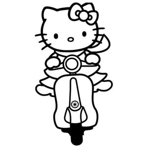 24 Pieces of Hello Kitty Coloring Pages / Coloring Page for Children / Activities Page for Children image 6