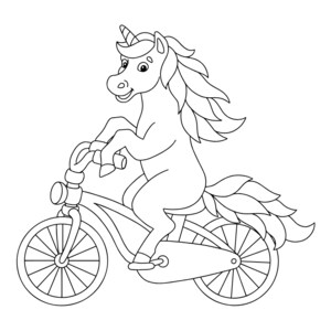 100 Pieces Unicorn Coloring Pages | Coloring Page for Children