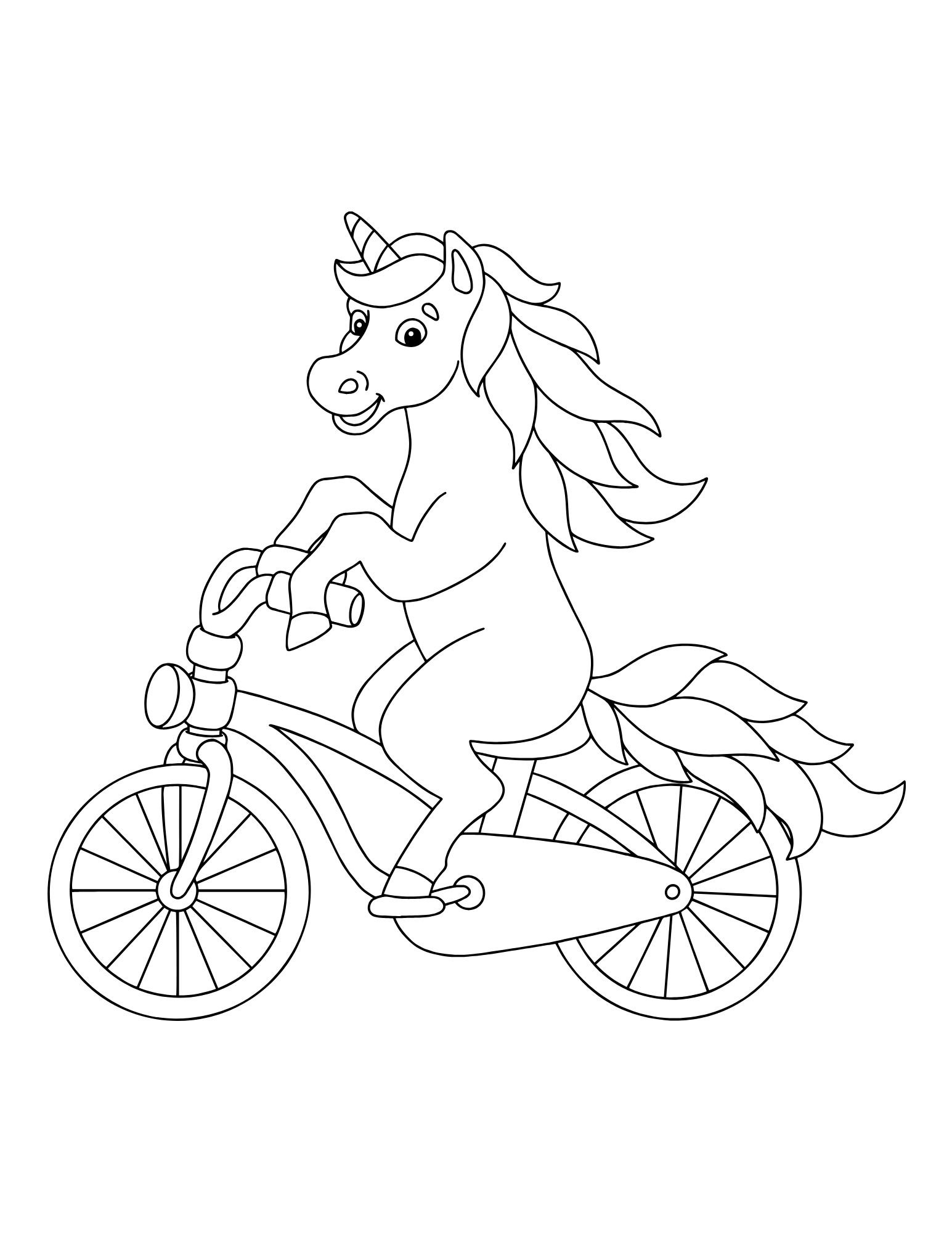 100 Pieces Unicorn Coloring Pages | Coloring Page for Children ...
