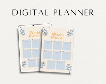 Weekly Planner | Planner Design | Special Designs | Digital Download | PDF Print