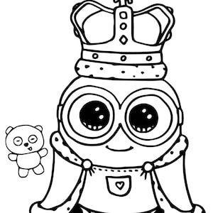 40 Pieces of Minions Coloring Pages / Coloring Pages for Children / Activities for Children