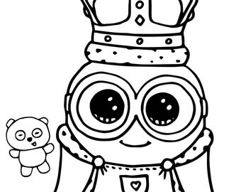 40 Pieces of Minions Coloring Pages / Coloring Pages for Children / Activities for Children