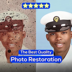 Servicio de restauración de fotos: Restauración y coloración de imágenes antiguas, mejora de la calidad, restauración de daños en fotos, edición de fotos, eliminación de desenfoque, reparación de fotos