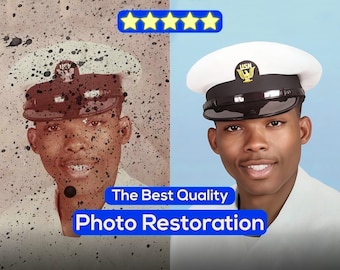 Photo Restoration Service: Restore and Colorize Old Images, Improve Quality, Restore Photo Damage, Photo Editing, Remove Blur, Repair Photo