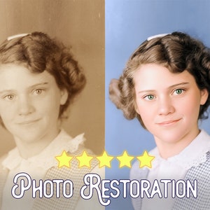 Top Photo Restoration Service! Let us Restore and Colorize Old Image, Improve Quality, Restore Old Picture, Photo Editing, Remove Blur