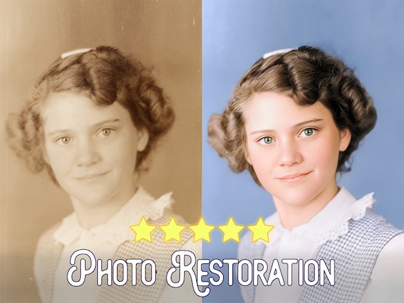 Old Photo Restoration Service: Image Enhancement, Colorization Available