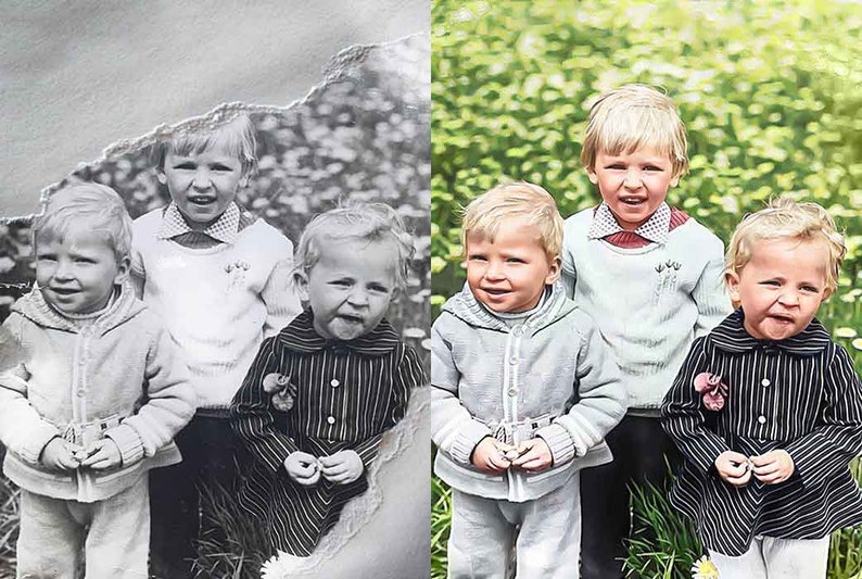 Photo Restoration Service. Restore and Colorize Old Images, Improve Quality, Restore Old Images, Fix Old Photo Editing, Remove Blur, Repair image 8