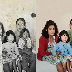 Photo Restoration Example