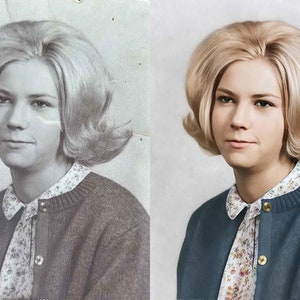 Free Preview Photo Restoration Service Let us Restore and Colorize Old Images, Improve Quality, Restore Damaged Photos, Remove Blur, Gift image 2