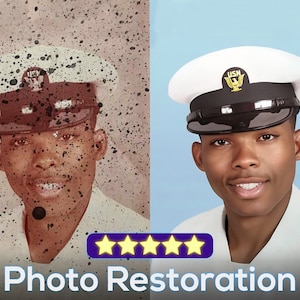 Photo Restoration Service, Photo Restoration, Photo Colorization, Fix Old Image