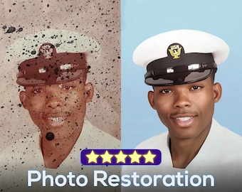 Premium Foto Restaurierung Service! Lassen Sie uns altes Bild wiederherstellen und einfärben, Qualität verbessern, altes Bild wiederherstellen, Fotobearbeitung, Unschärfe entfernen