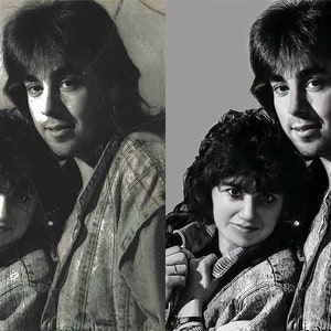 Photo Restoration Service Example