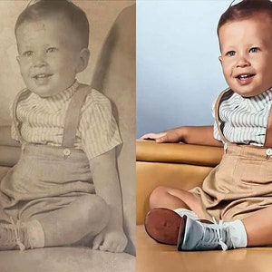 Photo Restoration Example