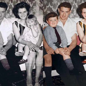Free Preview Photo Restoration Service Let us Restore and Colorize Old Images, Improve Quality, Restore Damaged Photos, Remove Blur, Gift image 3
